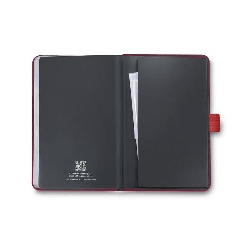 Sheaffer Echoes Of Red 90 GSM Eco-Friendly Hardbound Small Notebook - Burgundy