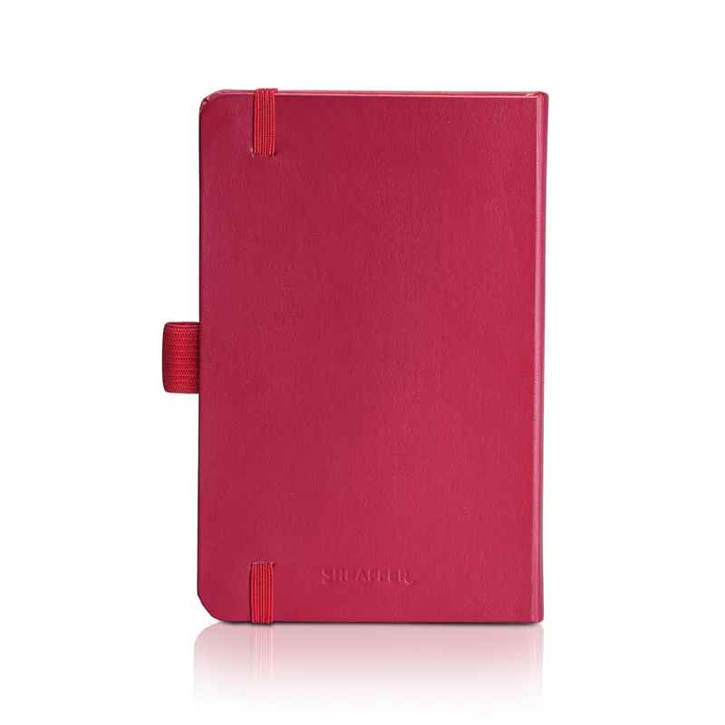 Sheaffer Echoes Of Red 90 GSM Eco-Friendly Hardbound Small Notebook - Red