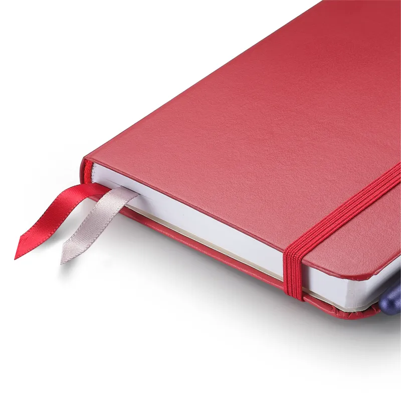Sheaffer Echoes Of Red 90 GSM Eco-Friendly Hardbound Small Notebook - Red