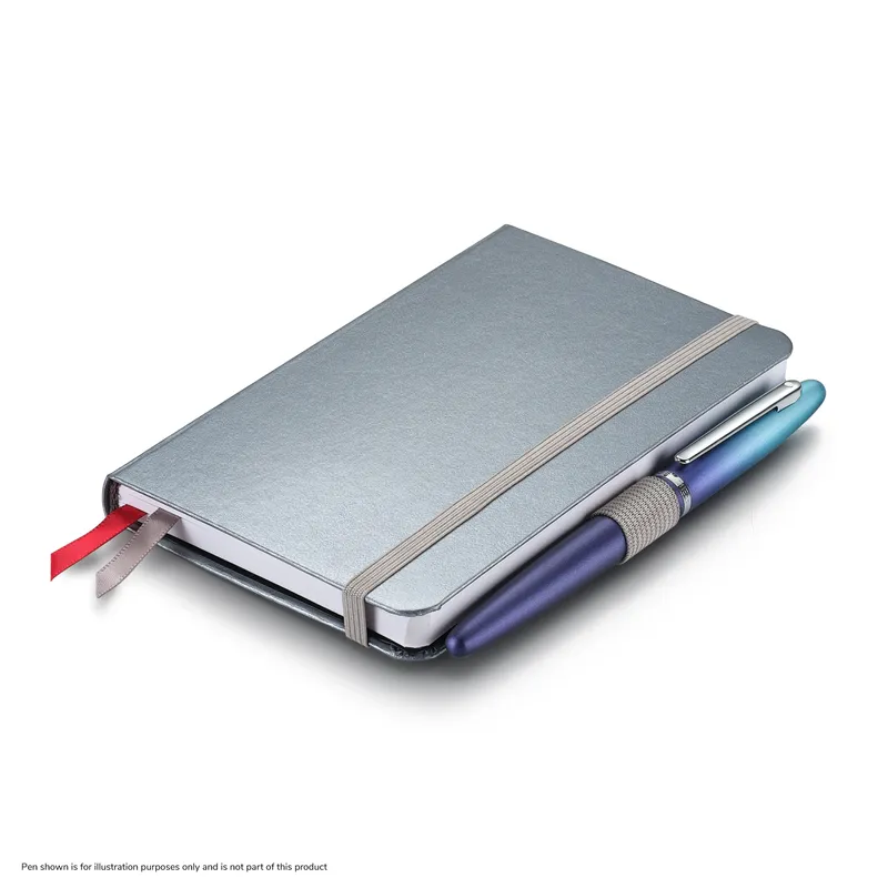 Sheaffer Eternal Shine 90 GSM Eco-Friendly Hardbound Small Notebook - Metallic Light Grey