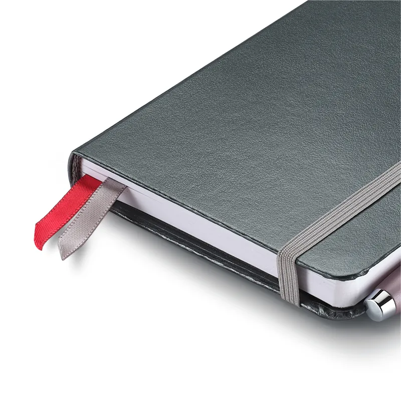 Sheaffer Eternal Shine 90 GSM Eco-Friendly Hardbound Small Notebook - Metallic Charcoal