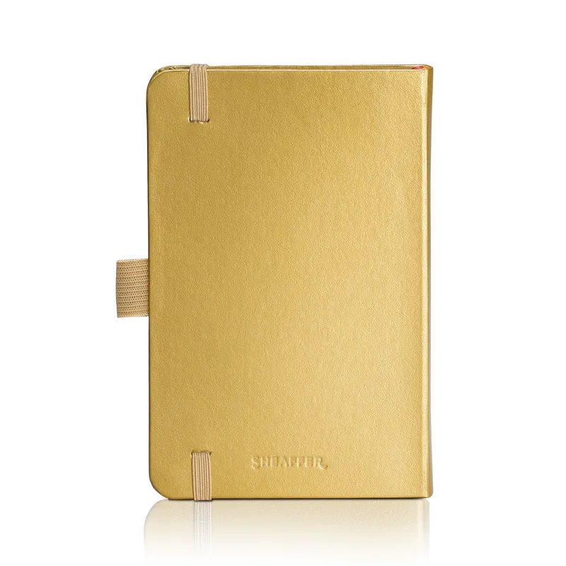Sheaffer Eternal Shine 90 GSM Eco-Friendly Hardbound Small Notebook - Metallic Gold
