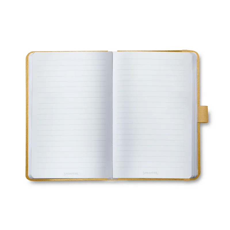 Sheaffer Eternal Shine 90 GSM Eco-Friendly Hardbound Small Notebook - Metallic Gold