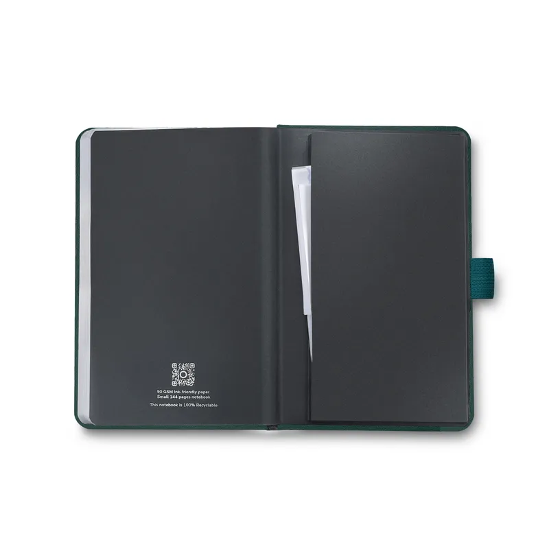 Sheaffer Nature's Muse 90 GSM Eco-Friendly Hardbound Small Notebook - Forest Green