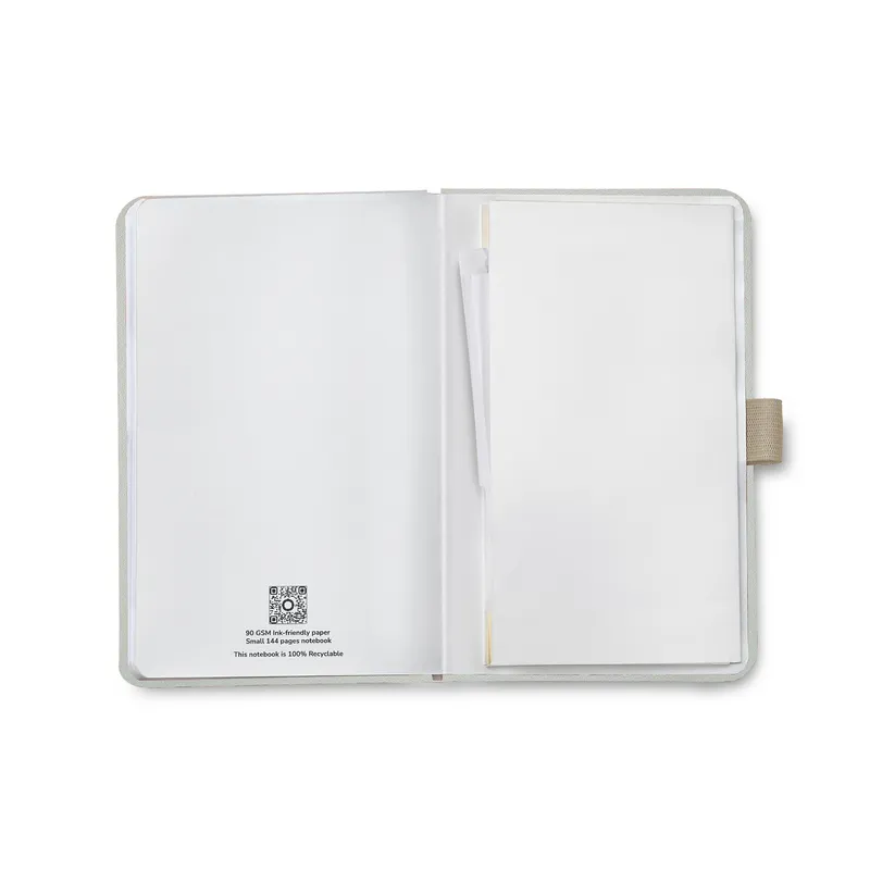 Sheaffer Nature's Muse 90 GSM Eco-Friendly Hardbound Small Notebook - Light Grey