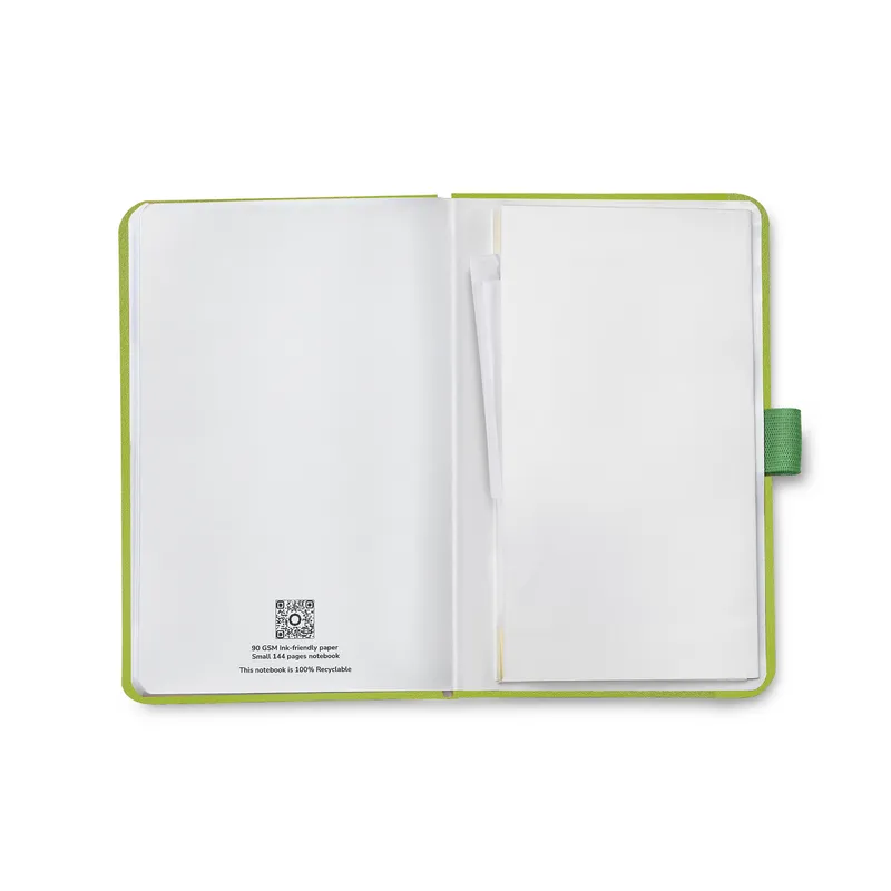 Sheaffer Nature's Muse 90 GSM Eco-Friendly Hardbound Small Notebook - Light Green