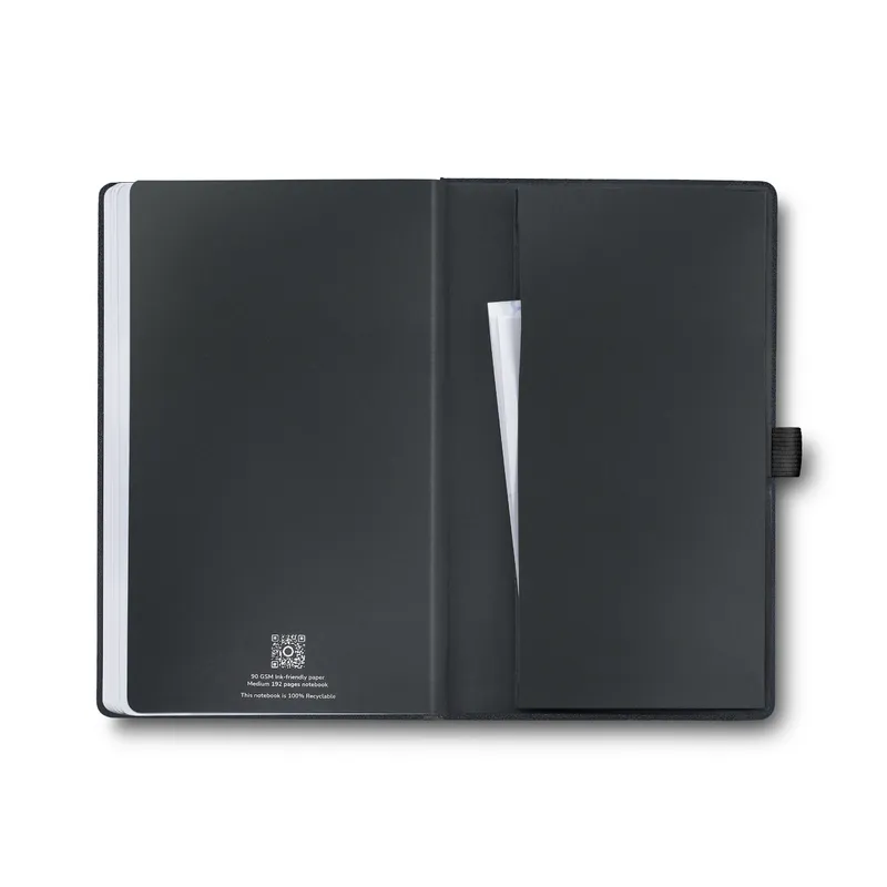 Sheaffer Eternal Shine 90 GSM Eco-Friendly Hardbound Medium Notebook - Black