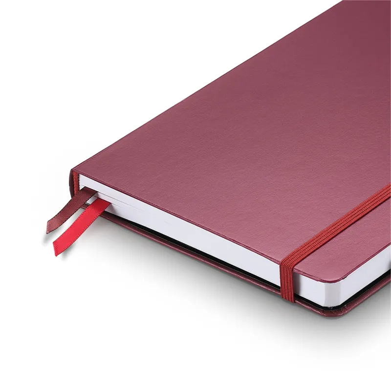 Sheaffer Echoes Of Red 90 GSM Eco-Friendly Hardbound Medium Notebook - Burgundy