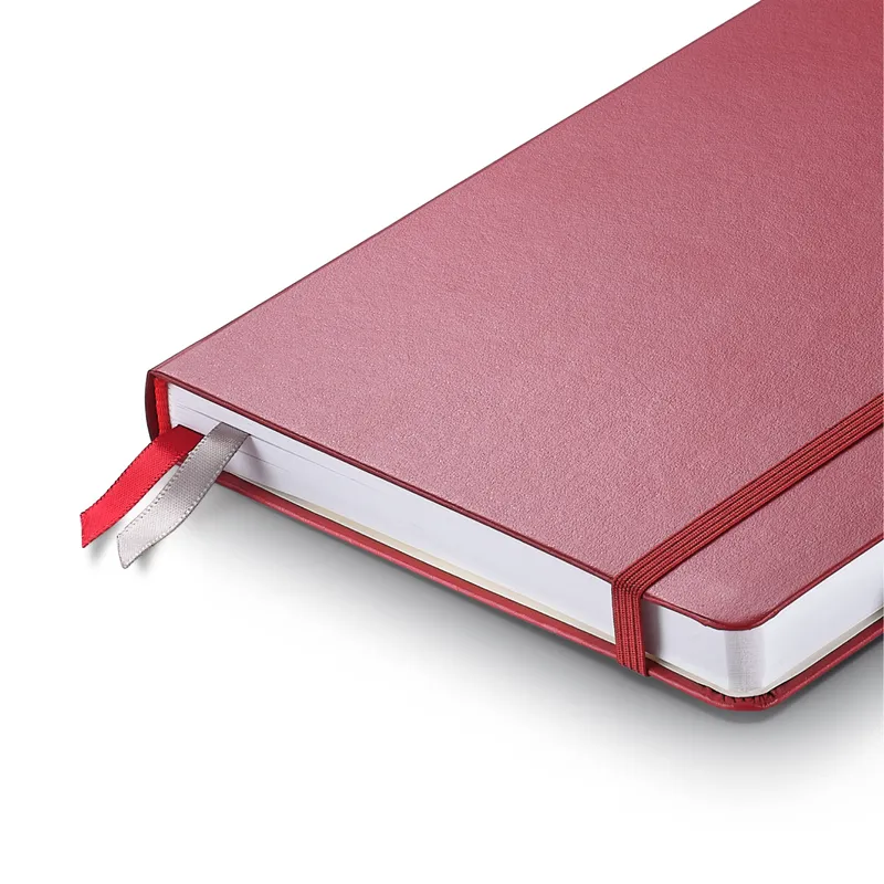 Sheaffer Echoes Of Red 90 GSM Eco-Friendly Hardbound Medium Notebook - Red