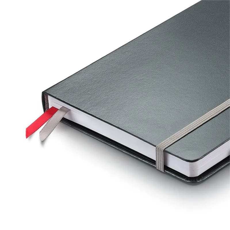 Sheaffer Eternal Shine 90 GSM Eco-Friendly Hardbound Medium Notebook - Metallic Charcoal