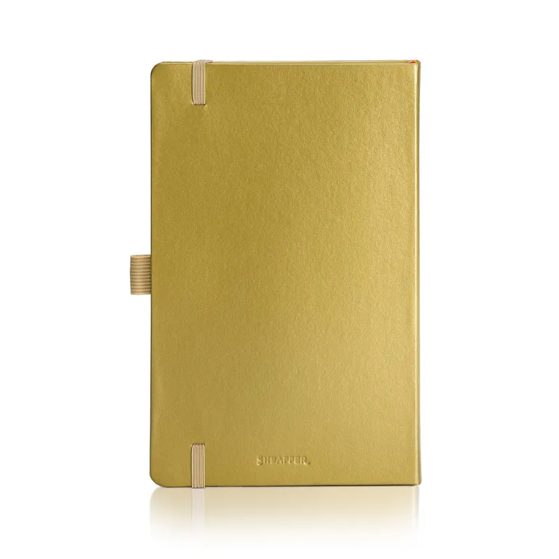 Sheaffer Eternal Shine 90 GSM Eco-Friendly Hardbound Medium Notebook - Metallic Gold