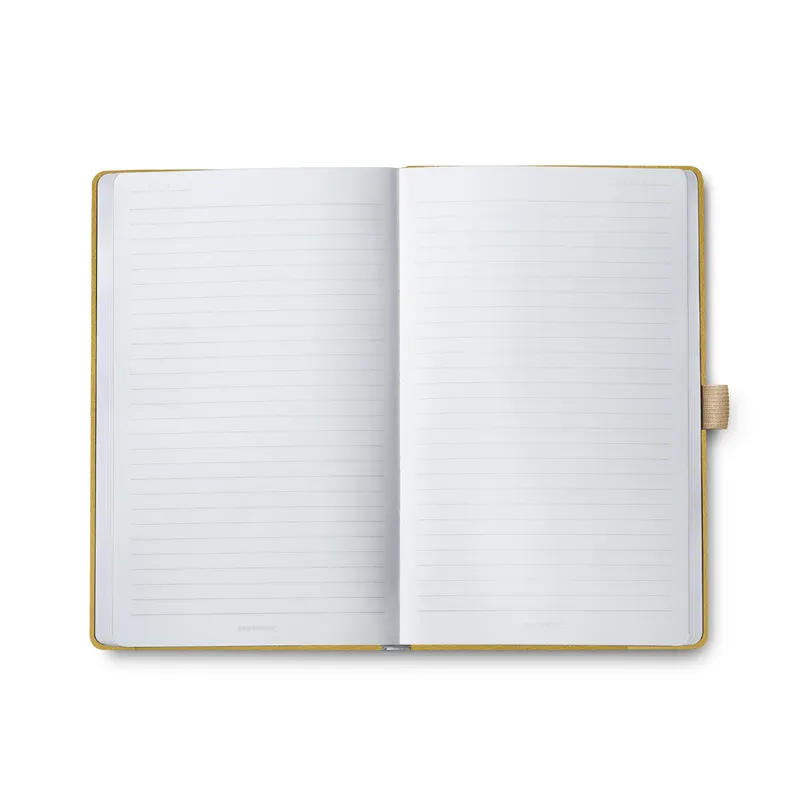 Sheaffer Eternal Shine 90 GSM Eco-Friendly Hardbound Medium Notebook - Metallic Gold
