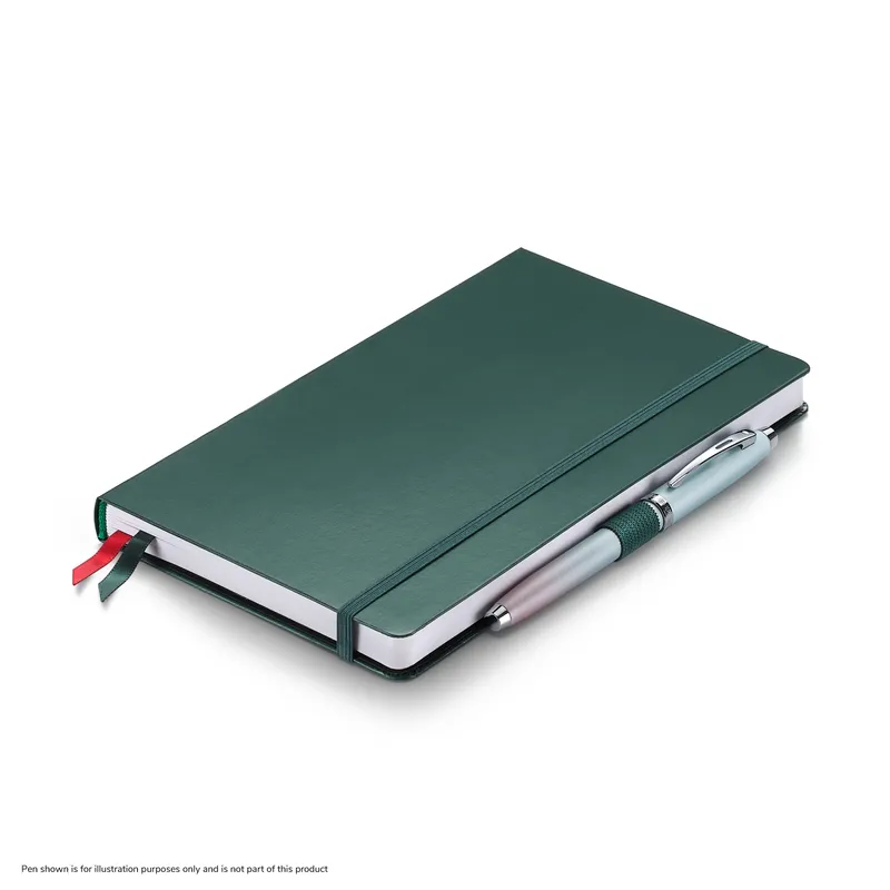 Sheaffer Nature's Muse 90 GSM Eco-Friendly Hardbound Medium Notebook - Forest Green