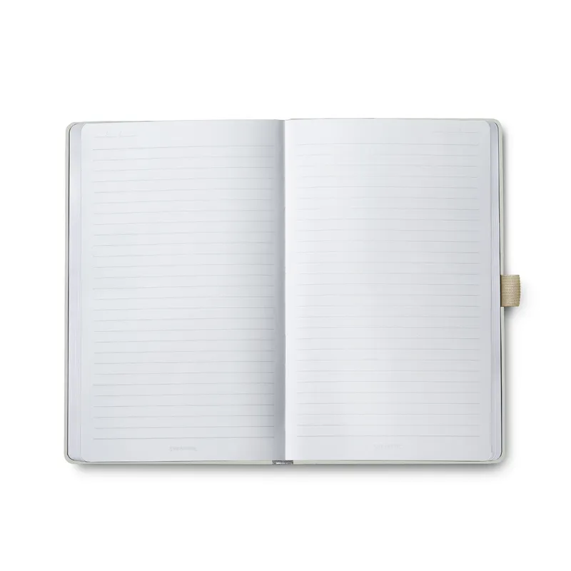 Sheaffer Nature's Muse 90 GSM Eco-Friendly Hardbound Medium Notebook - Light Grey