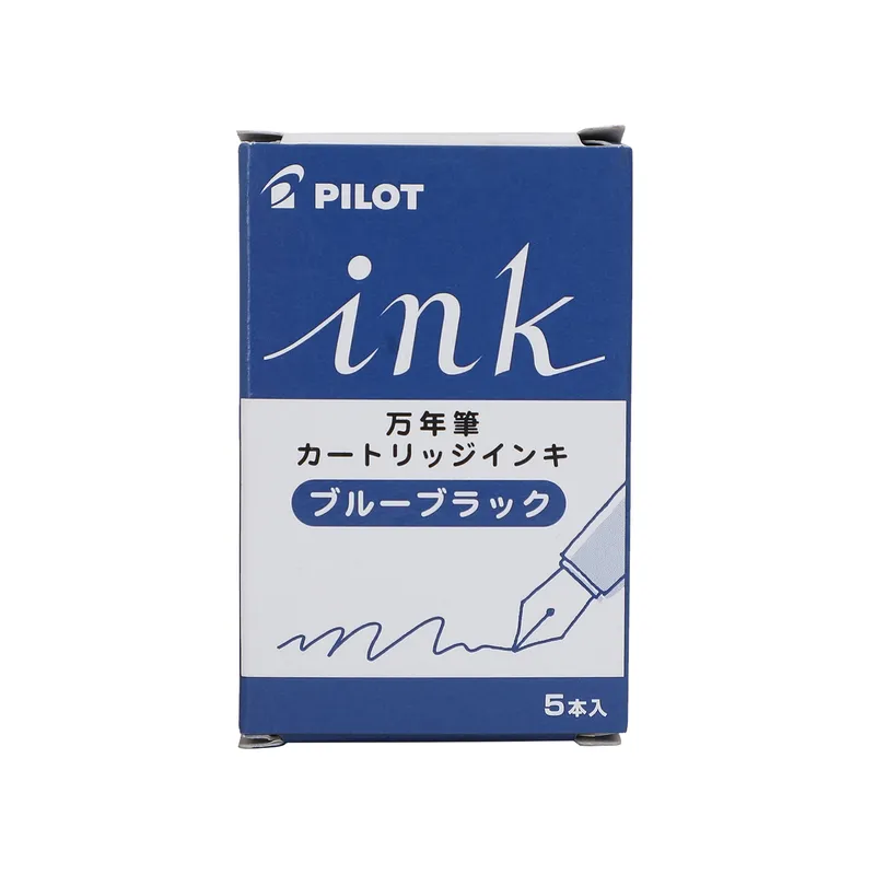 Pilot Blue & Black Ink Cartridges (Pack of 5)