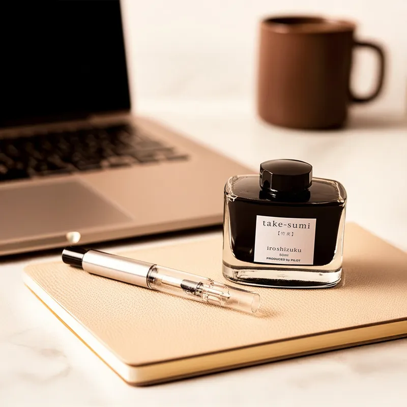 Pilot 2411 Push Type Converter for Fountain Pen-Silver