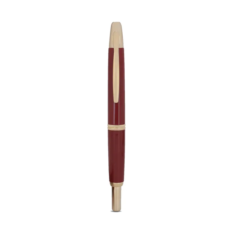 Pilot FC1500 RG Glossy Red Capless Retractable Fountain Pen with Gold Trims-Medium