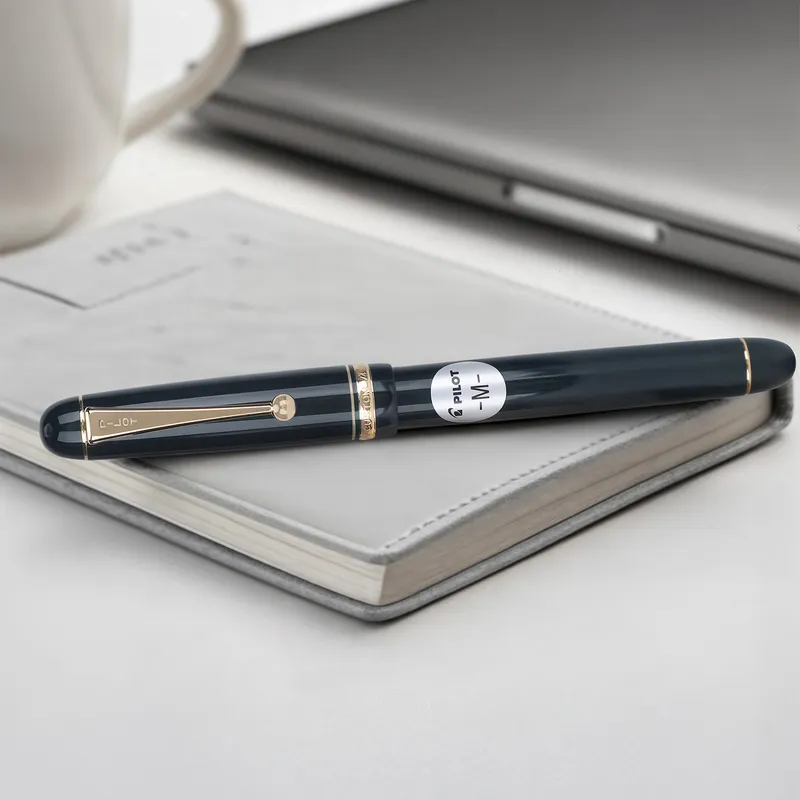 Pilot 2166 Custom 74 Dark Green Fountain Pen-Medium