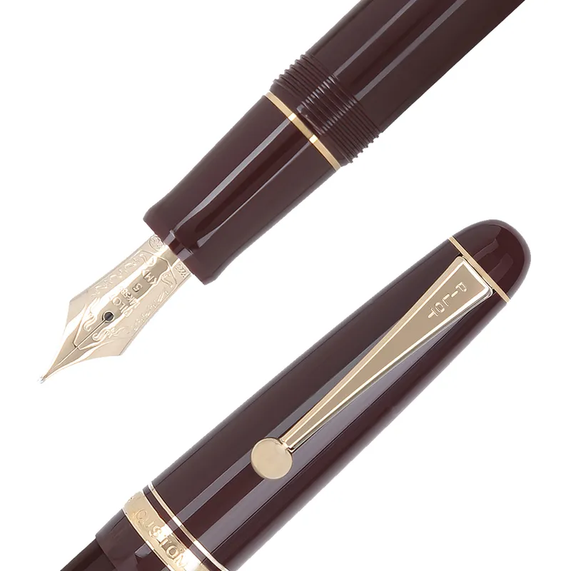 Pilot 2158 Custom 74 Dark Red Fountain Pen-Medium