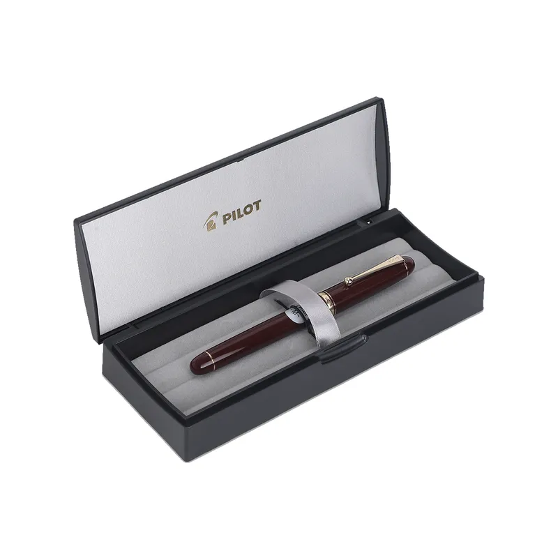 Pilot 2158 Custom 74 Dark Red Fountain Pen-Medium