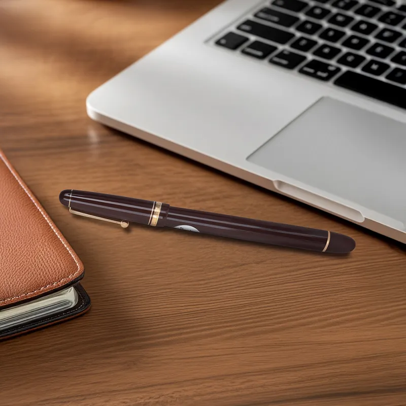 Pilot 2158 Custom 74 Dark Red Fountain Pen-Medium