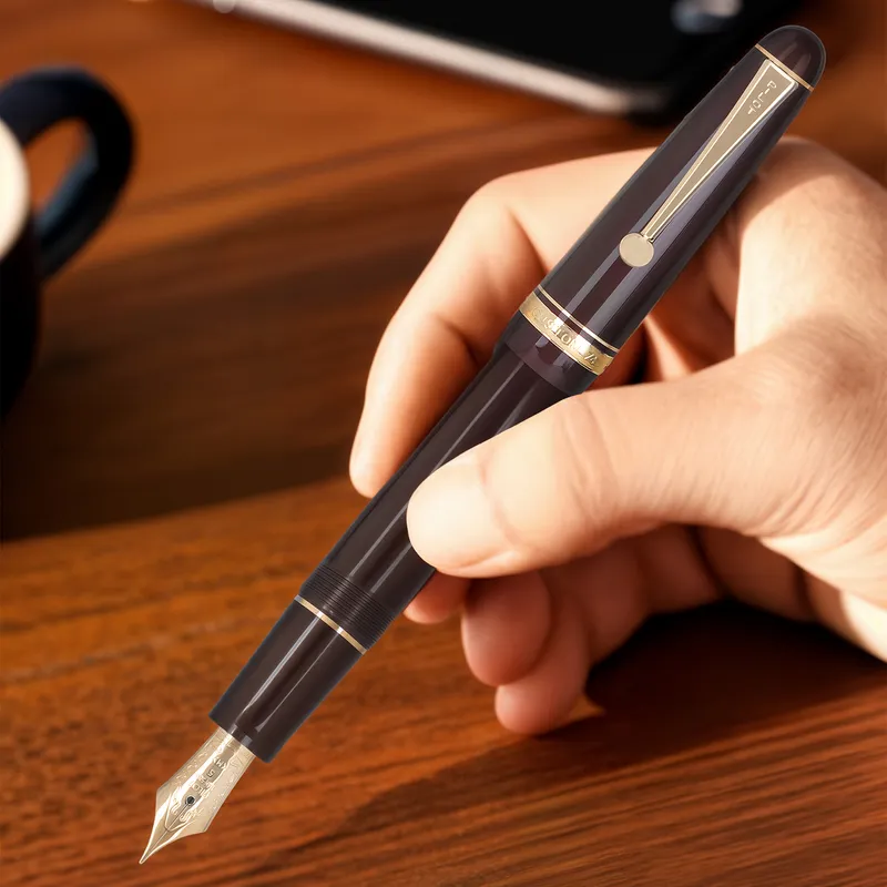Pilot 2158 Custom 74 Dark Red Fountain Pen-Medium