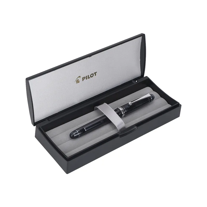 Pilot 2032 Custom 74 Black Tinted Fountain Pen-Medium