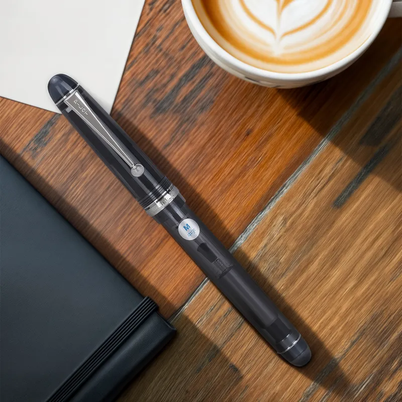 Pilot 2032 Custom 74 Black Tinted Fountain Pen-Medium