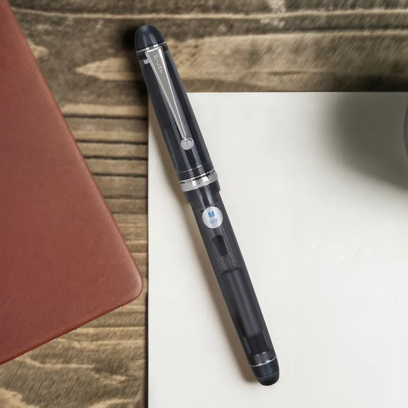 Pilot 2032 Custom 74 Black Tinted Fountain Pen-Medium