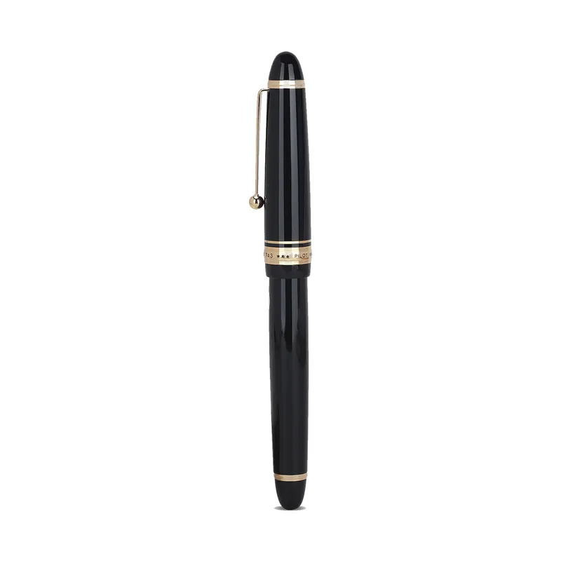 Pilot 2058 Custom 743 Black Fountain Pen-Medium