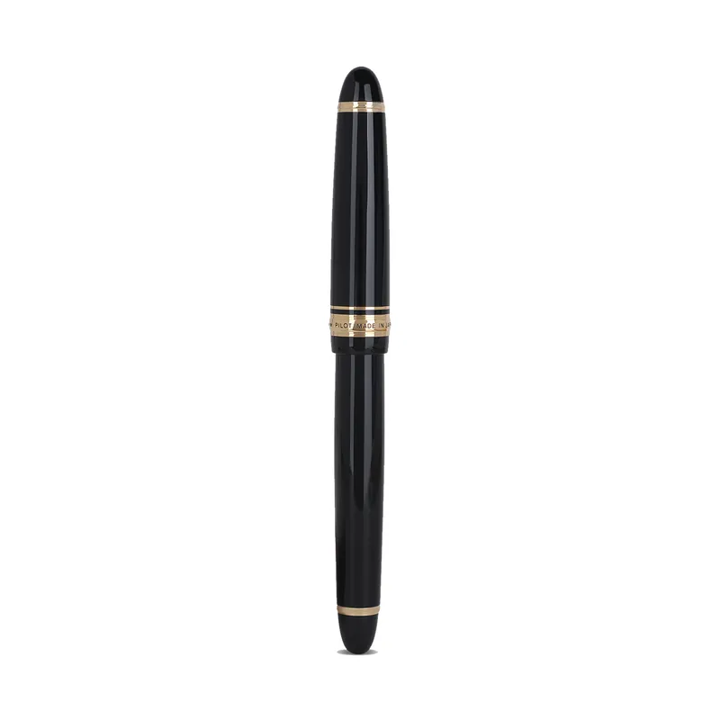 Pilot 2058 Custom 743 Black Fountain Pen-Medium