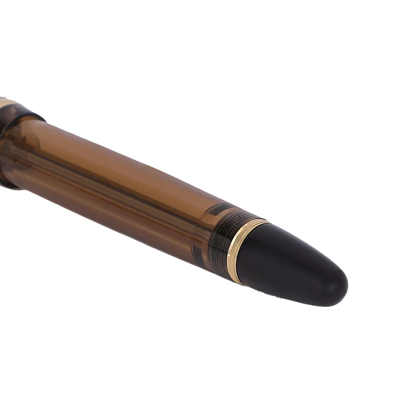 Pilot 2199 Custom 823 Brown Fountain Pen with Ink Bottle-Medium