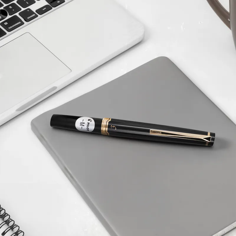 Pilot 2023 Elite E95S Black Fountain Pen-Medium