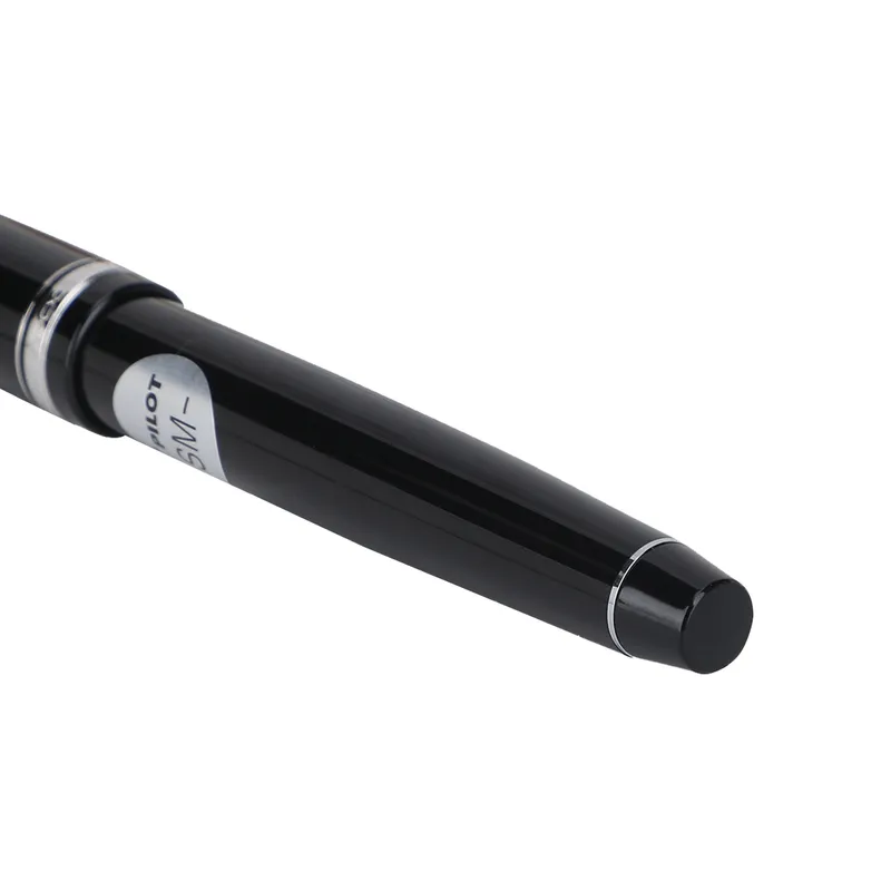 Pilot 2120 Falcon Black with Rhodium-Plated Trims, Soft Fountain Pen-Medium