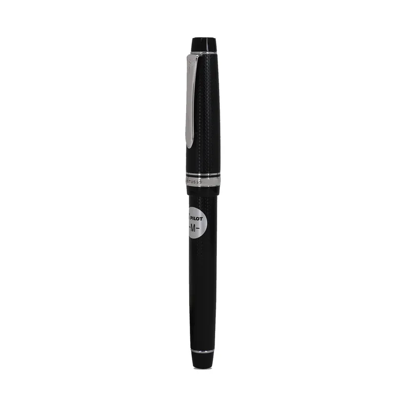 Pilot 2294 Justus 95 Net Black with Silver Trims Fountain Pen-Medium