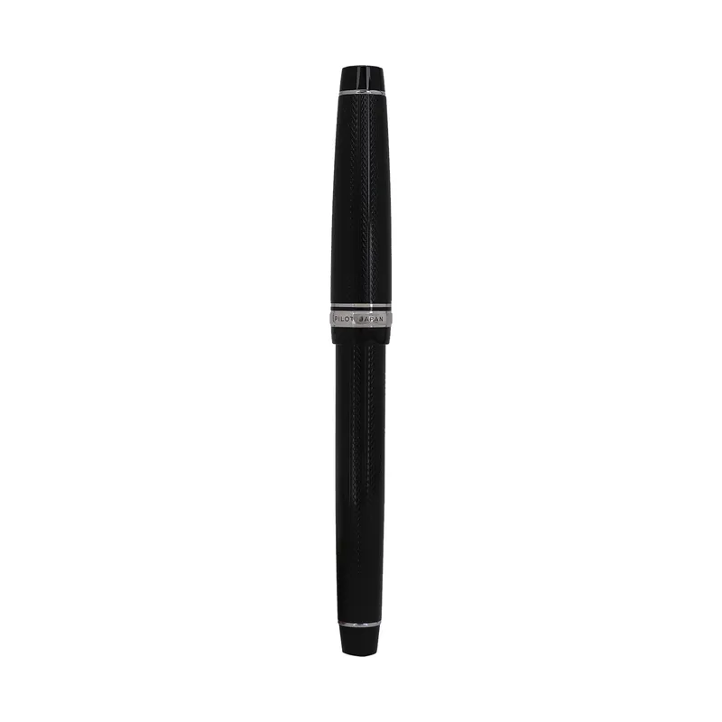 Pilot 2294 Justus 95 Net Black with Silver Trims Fountain Pen-Medium