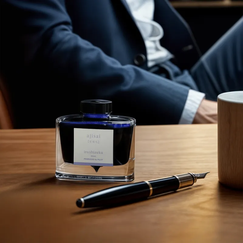 Pilot 2135 Iroshizuku Ink Bottle 50ml-Hydrangea