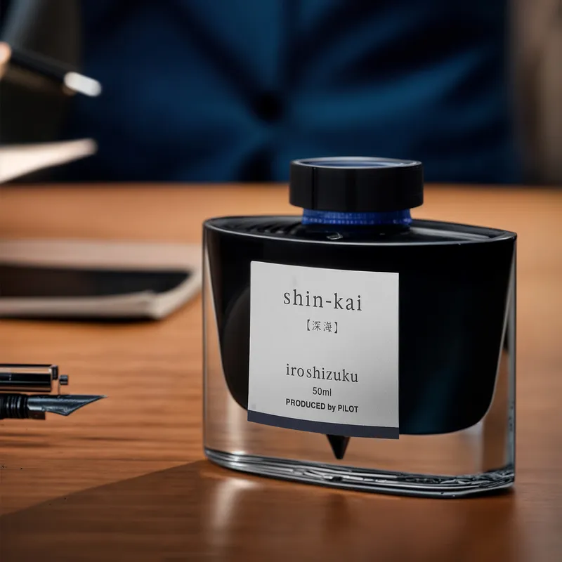 Pilot 2148 Iroshizuku Ink Bottle 50ml-Deep Sea