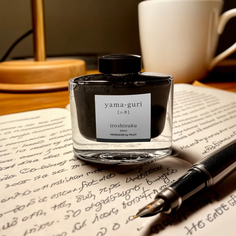 Pilot 2154 Iroshizuku Ink Bottle 50ml-Wild Chestnut