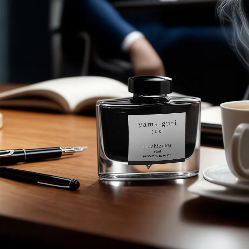 Pilot 2154 Iroshizuku Ink Bottle 50ml-Wild Chestnut