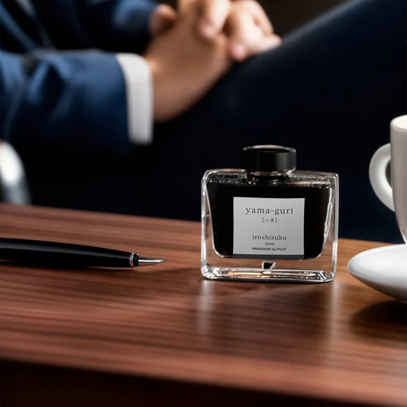 Pilot 2154 Iroshizuku Ink Bottle 50ml-Wild Chestnut