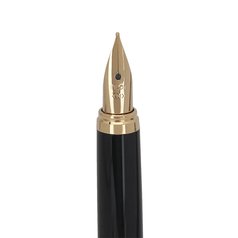Pilot 2101 Cavalier Black & Grey Fountain Pen-Medium