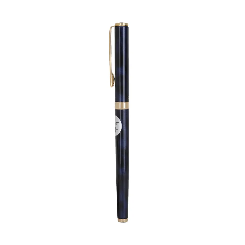 Pilot 2103 Cavalier Black & Blue Fountain Pen-Medium