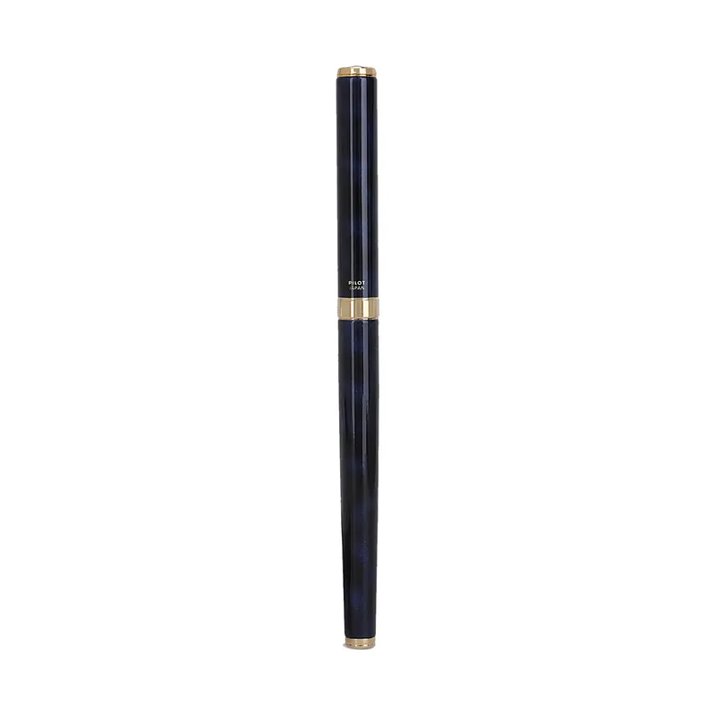 Pilot 2103 Cavalier Black & Blue Fountain Pen-Medium