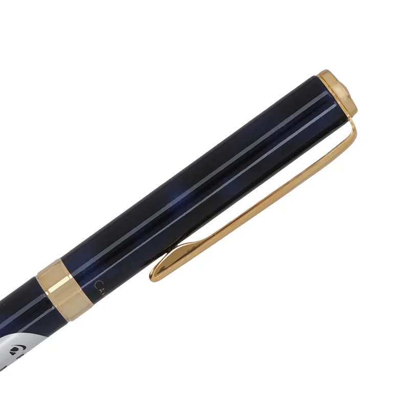 Pilot 2103 Cavalier Black & Blue Fountain Pen-Medium