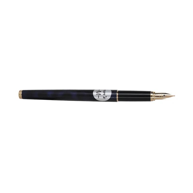 Pilot 2103 Cavalier Black & Blue Fountain Pen-Medium