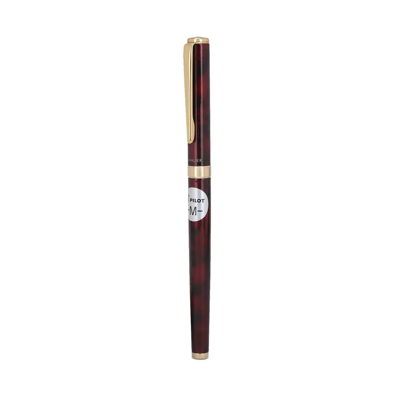 Pilot 2105 Cavalier Black & Red Fountain Pen-Medium