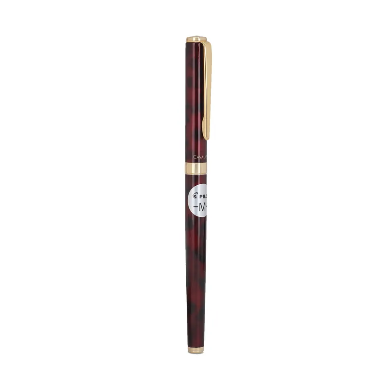 Pilot 2105 Cavalier Black & Red Fountain Pen-Medium