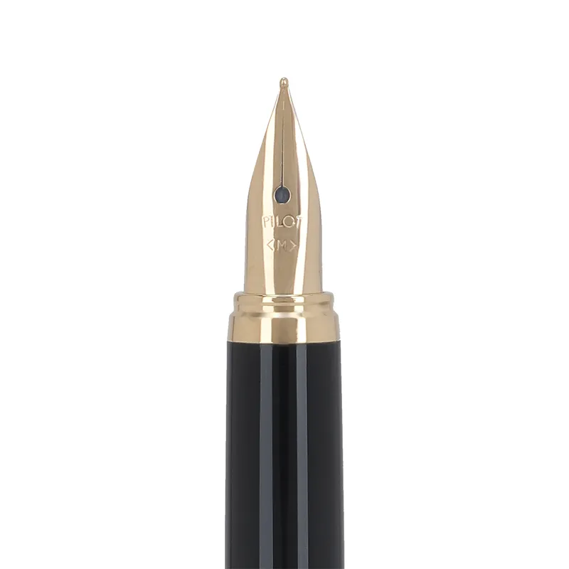 Pilot 2105 Cavalier Black & Red Fountain Pen-Medium