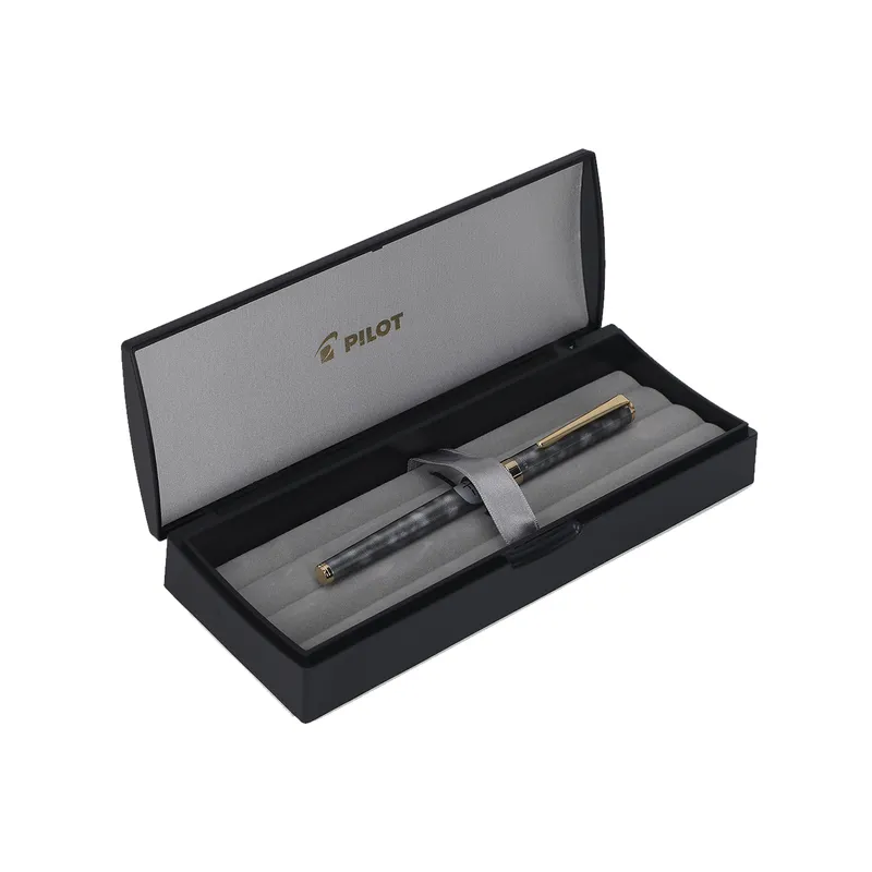 Pilot 2100 Cavalier Black & Grey Fountain Pen-Fine